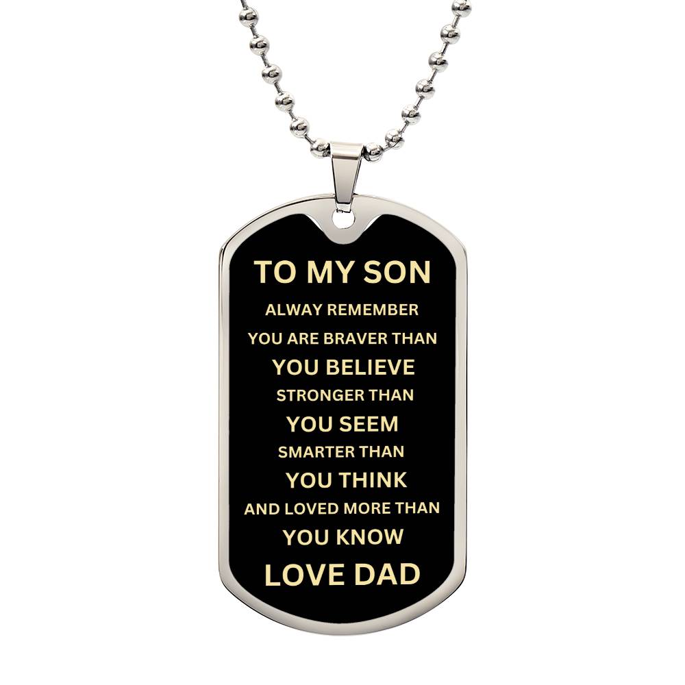 To My Son - From Dad