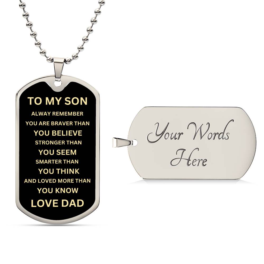 To My Son - From Dad