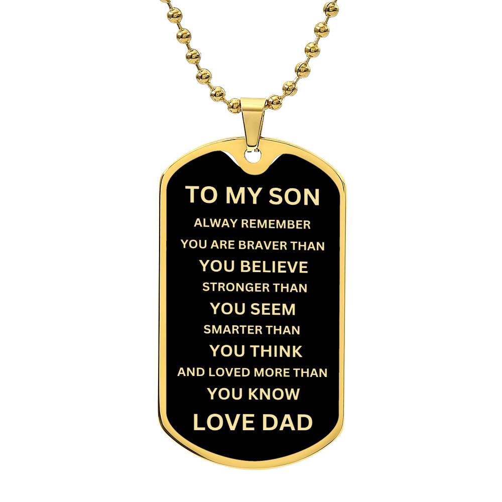 To My Son - From Dad