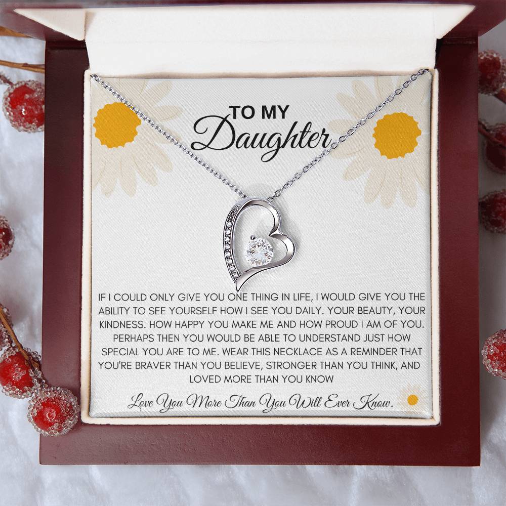 To My Daughter | Forever Love Necklace