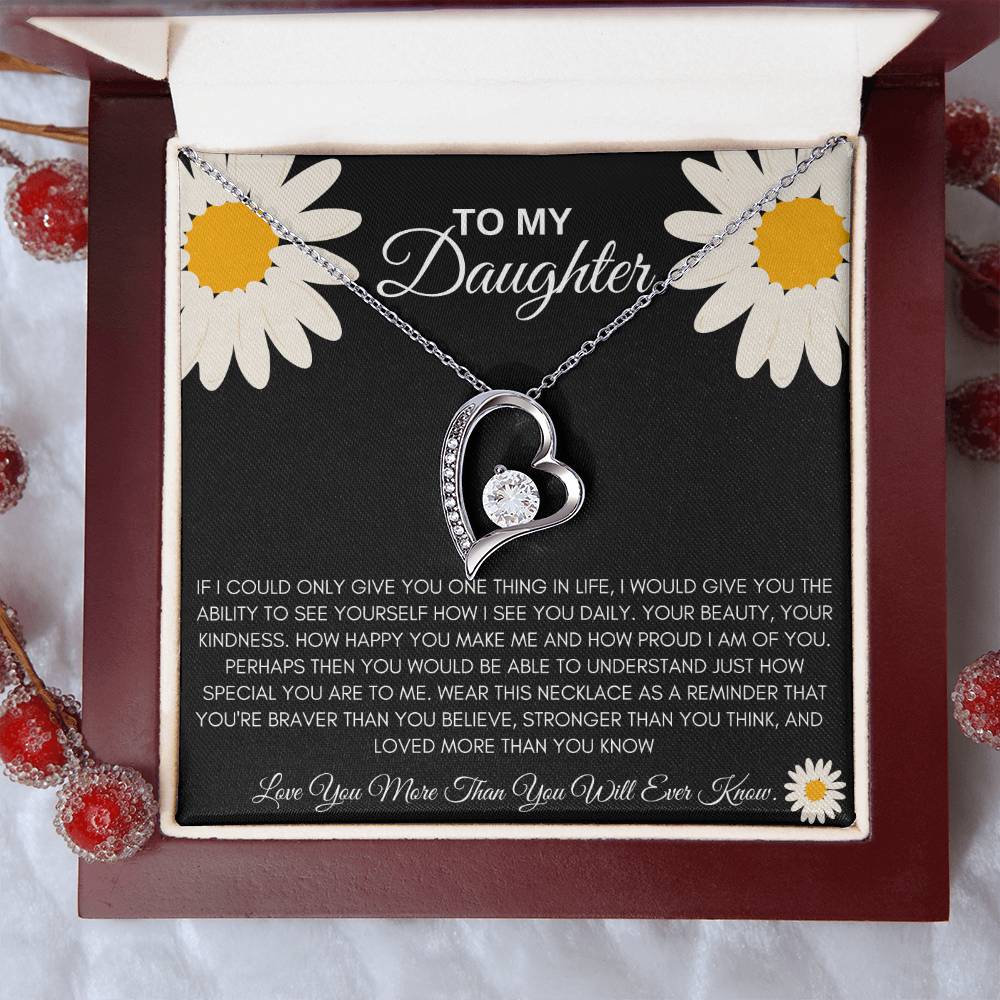 To My Daughter | Forever Love Necklace