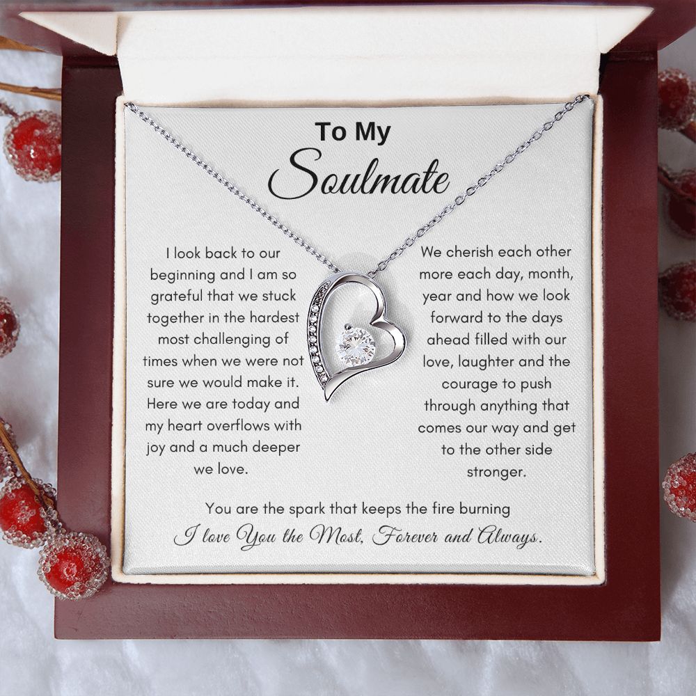 To my soulmate | Forever Necklace