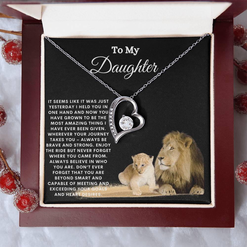 To My Daughter | Forever Love Necklace