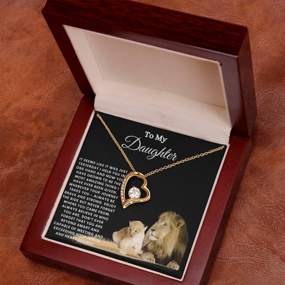 To My Daughter | Forever Love Necklace