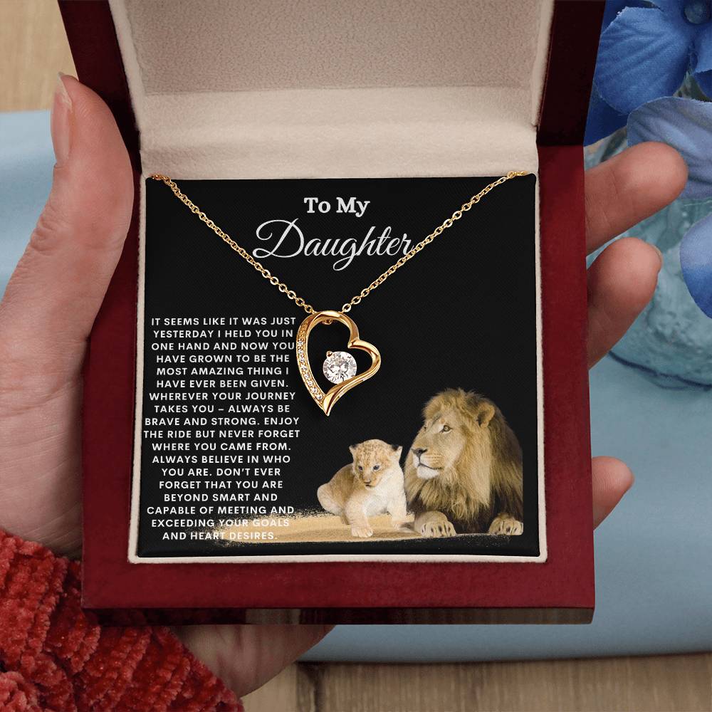 To My Daughter | Forever Love Necklace