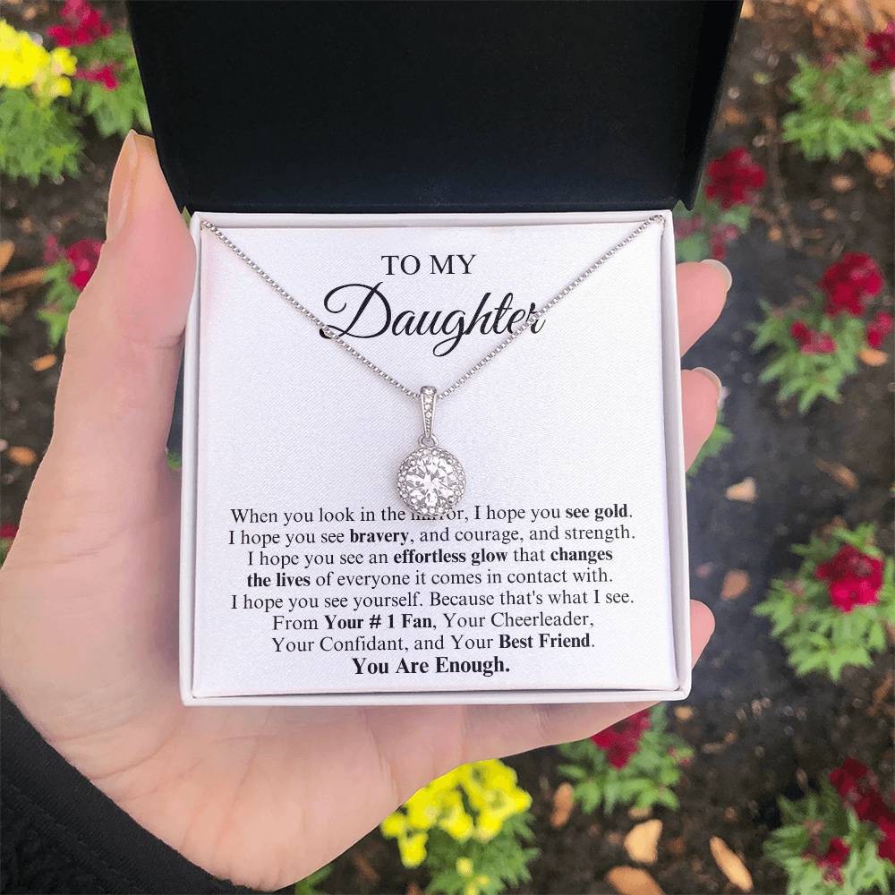 To My Daughter | Eternal Hope Necklace | You Are Enough