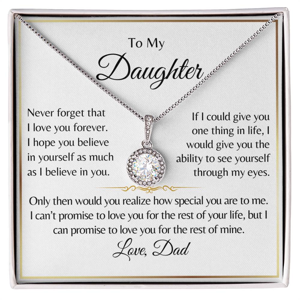 To My Daughter | Eternal Hope Necklace | Love Dad