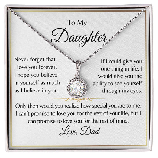 To My Daughter | Eternal Hope Necklace | Love Dad