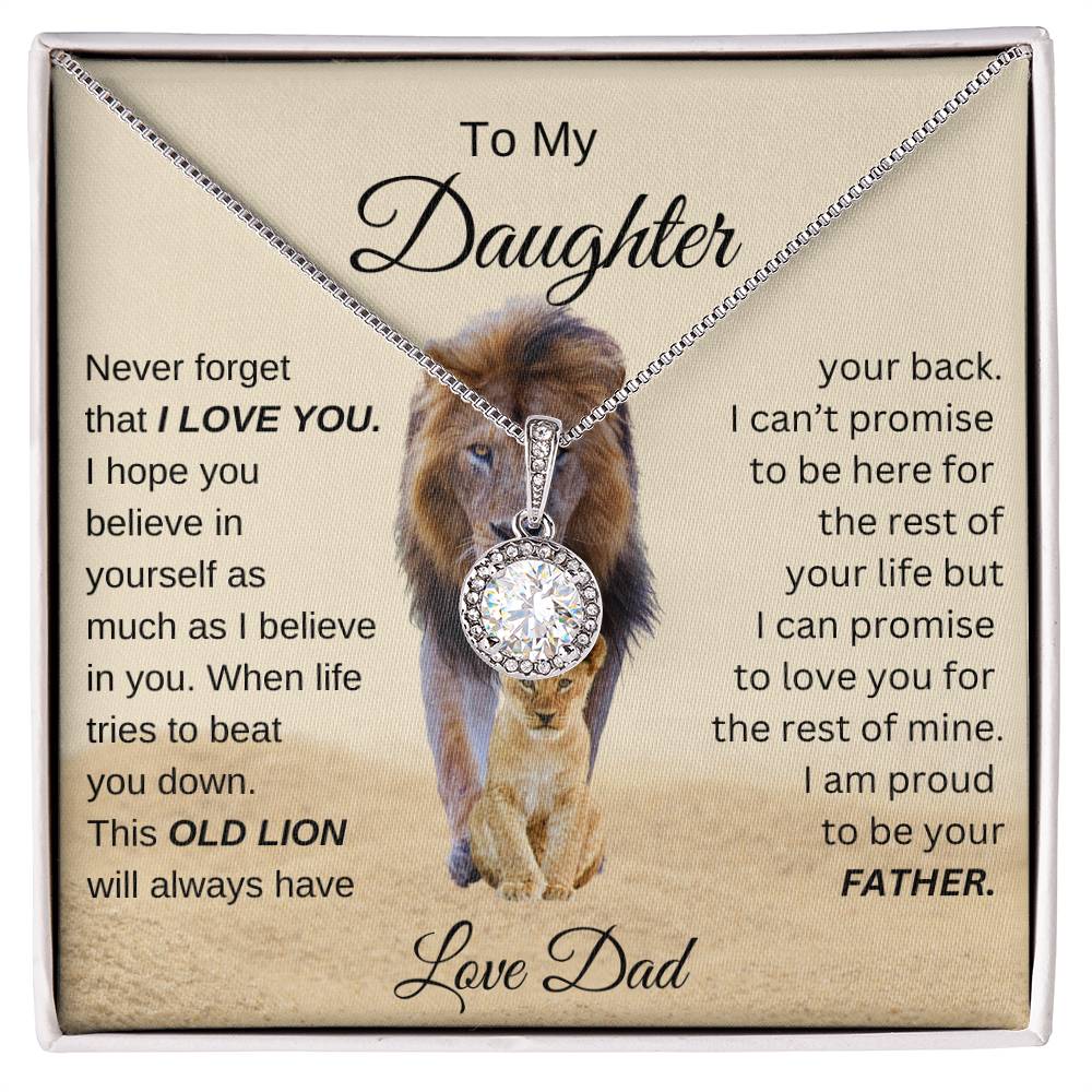 To My Daughter | Eternal Hope Necklace | Love Dad | Hurry Selling Fast!!