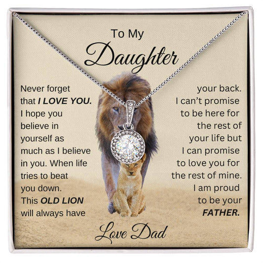 To My Daughter | Eternal Hope Necklace | Love Dad | Hurry Selling Fast!!