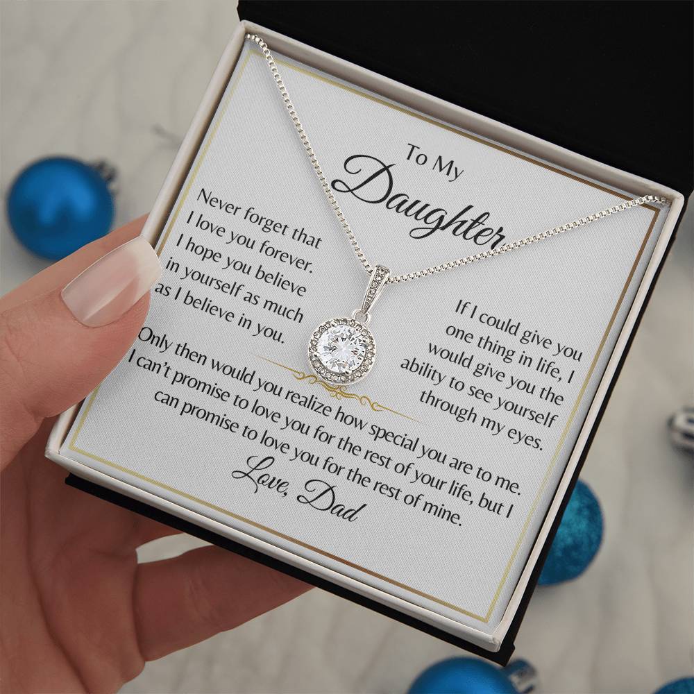 To My Daughter | Eternal Hope Necklace | Love Dad