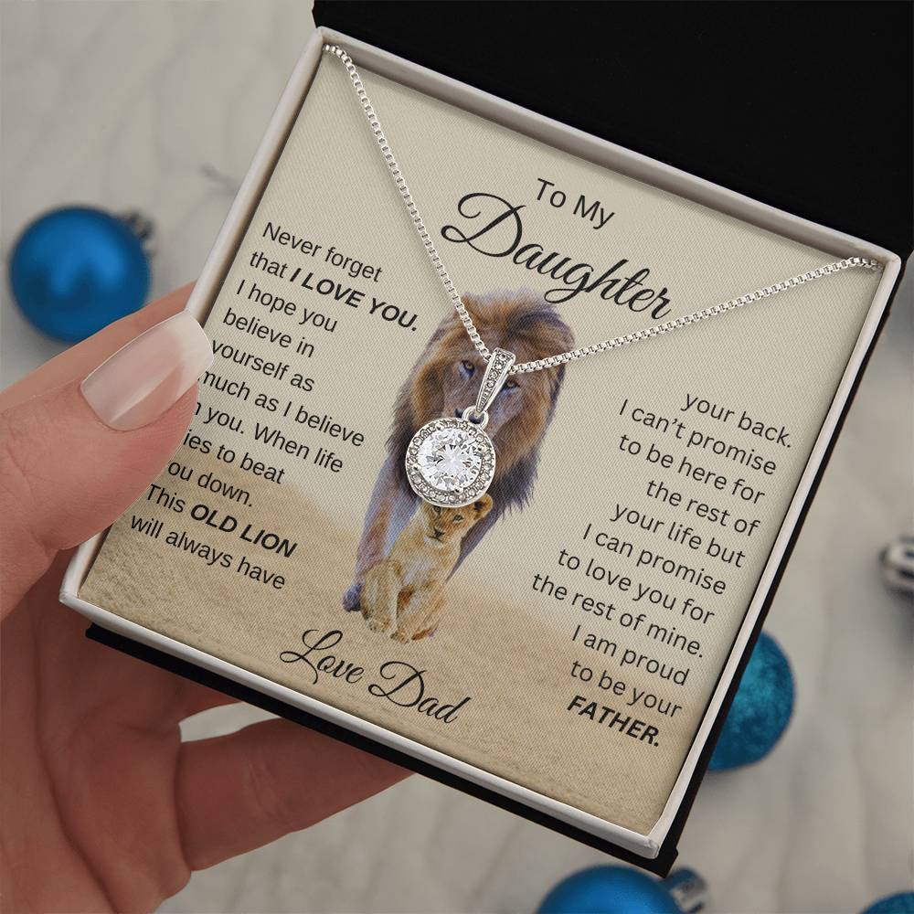 To My Daughter | Eternal Hope Necklace | Love Dad | Hurry Selling Fast!!