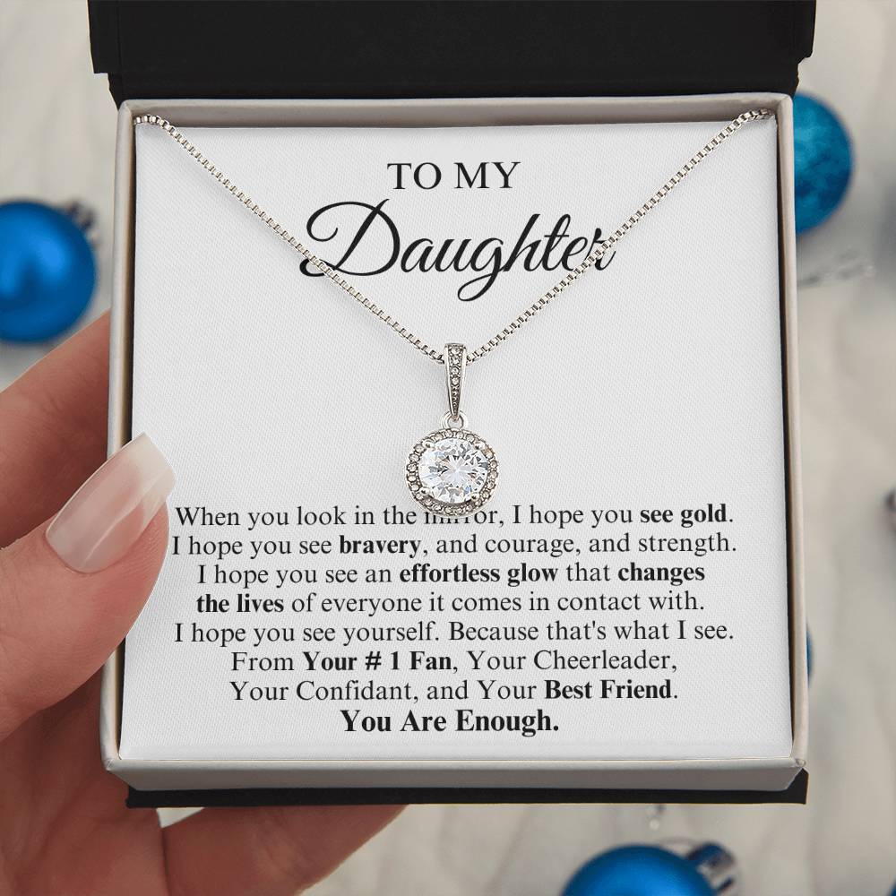 To My Daughter | Eternal Hope Necklace | You Are Enough