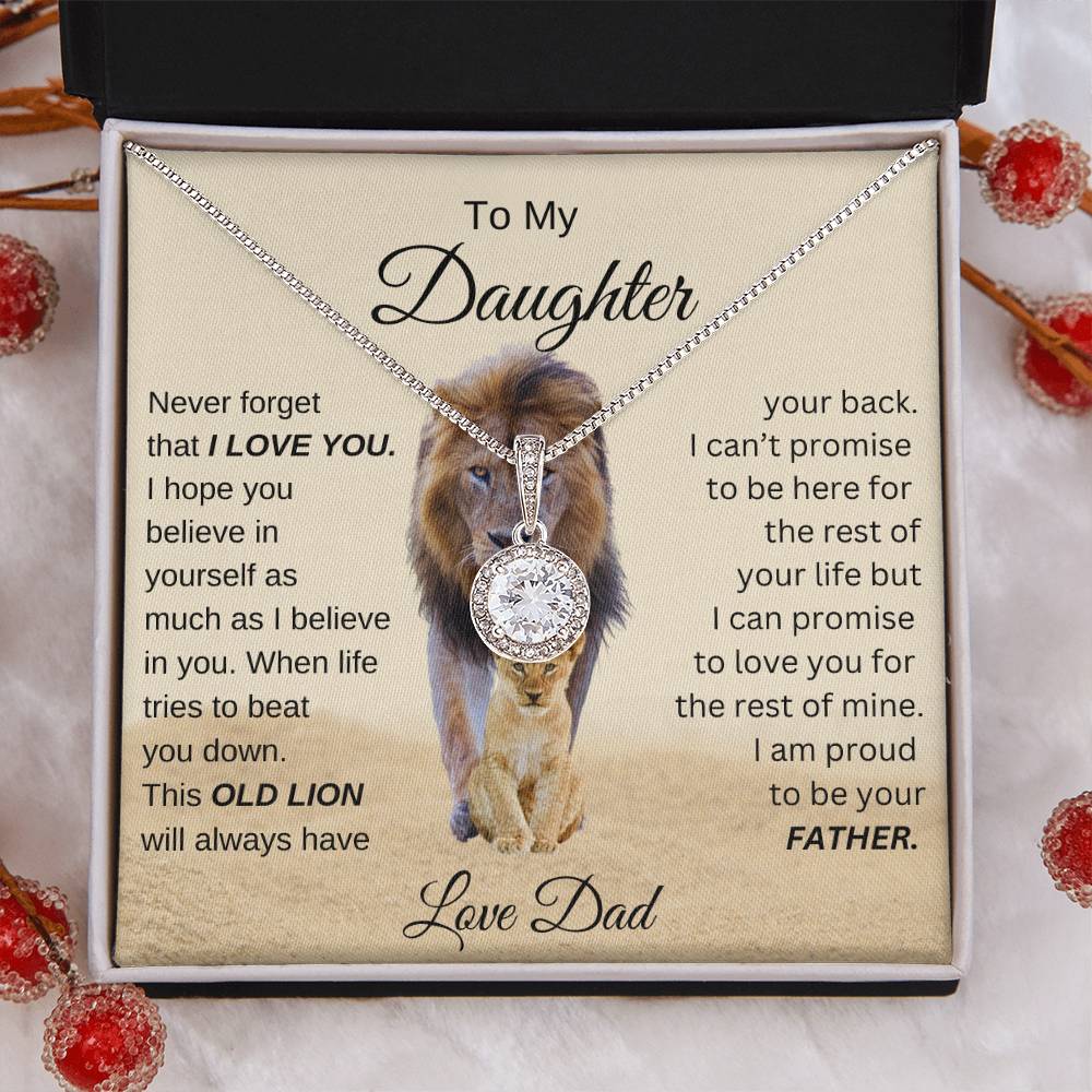 To My Daughter | Eternal Hope Necklace | Love Dad | Hurry Selling Fast!!