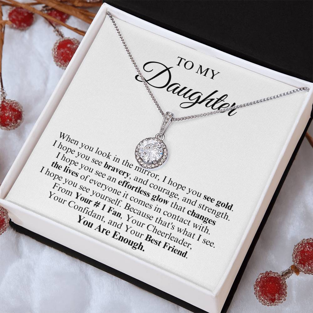 To My Daughter | Eternal Hope Necklace | You Are Enough