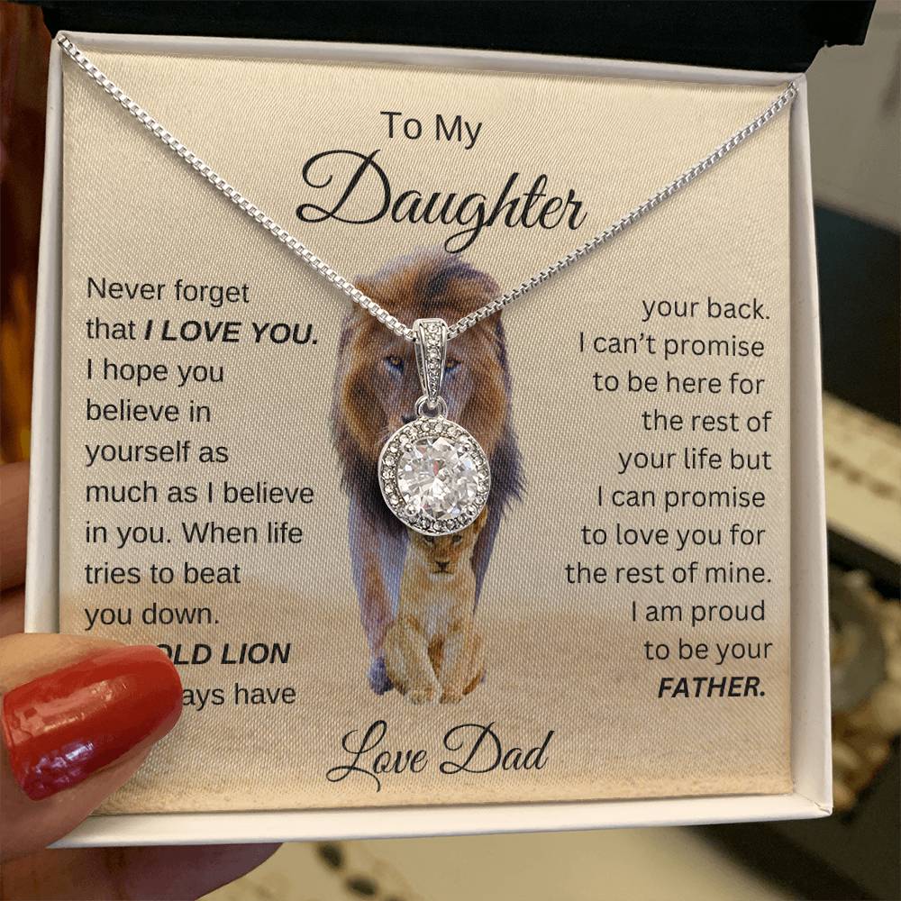 To My Daughter | Eternal Hope Necklace | Love Dad | Hurry Selling Fast!!