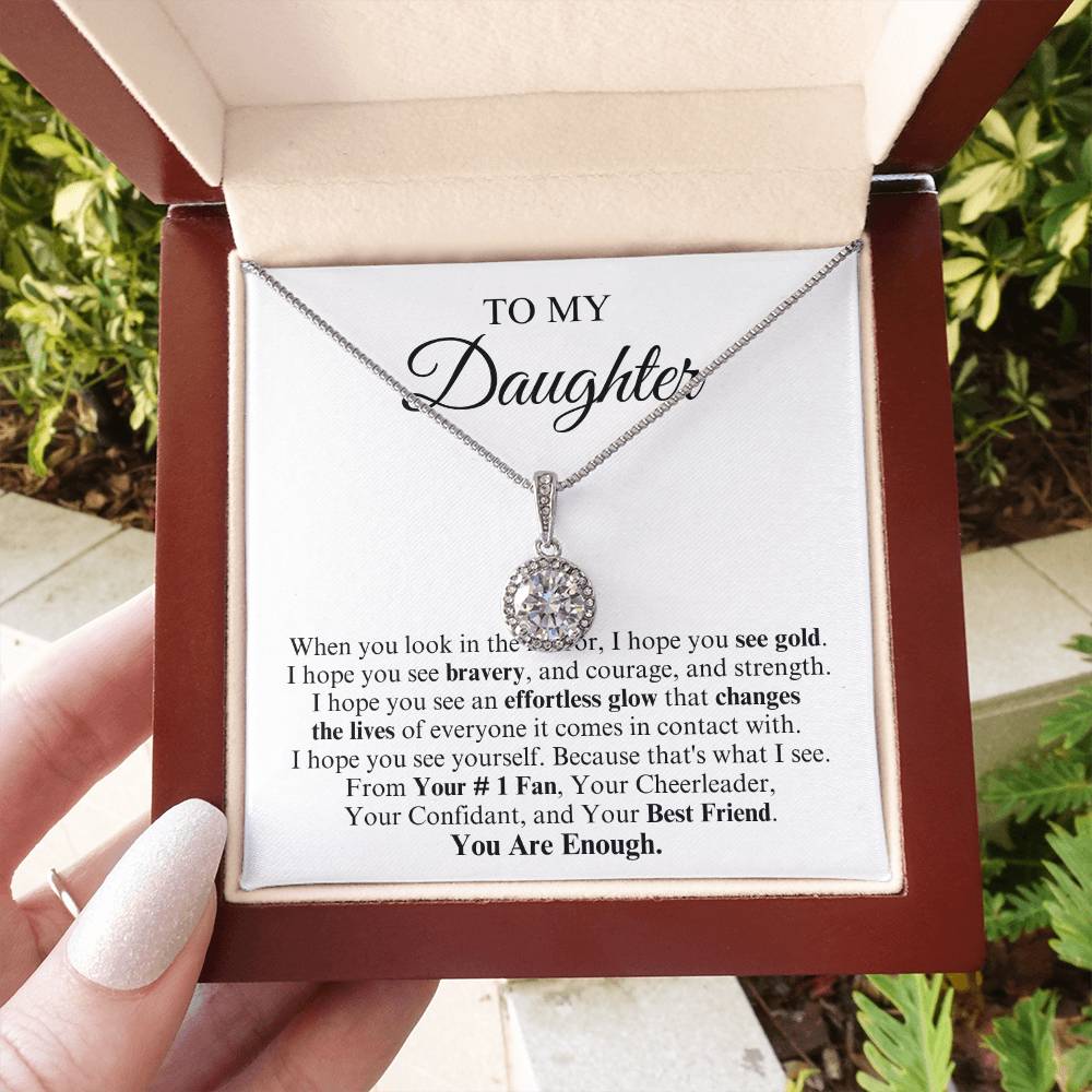 To My Daughter | Eternal Hope Necklace | You Are Enough