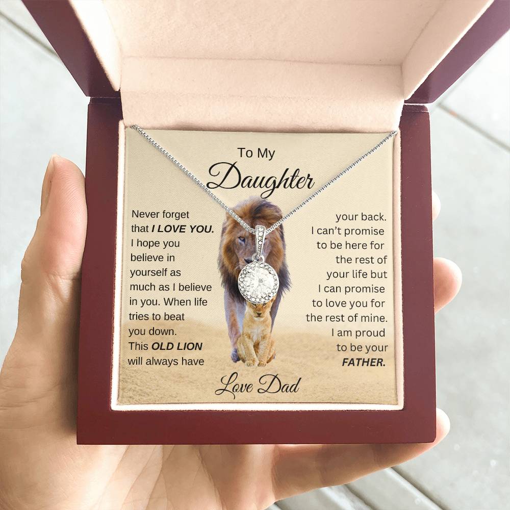 To My Daughter | Eternal Hope Necklace | Love Dad | Hurry Selling Fast!!