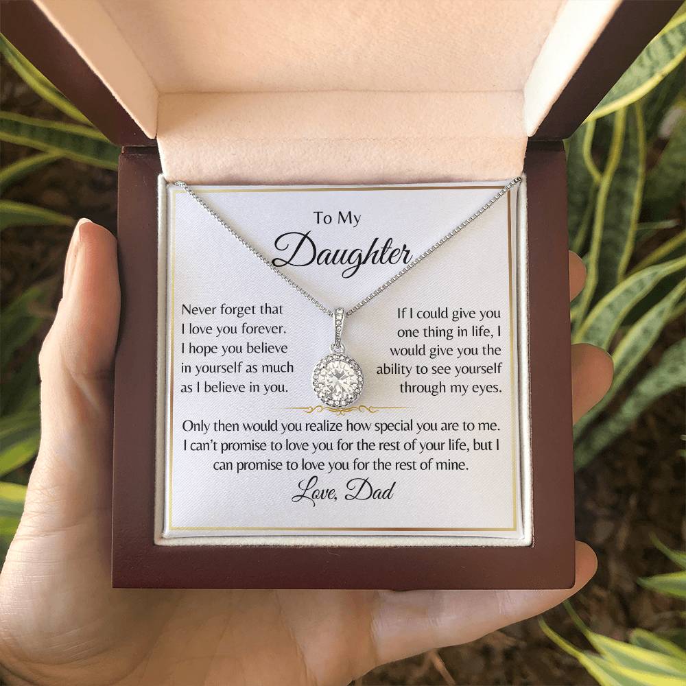 To My Daughter | Eternal Hope Necklace | Love Dad