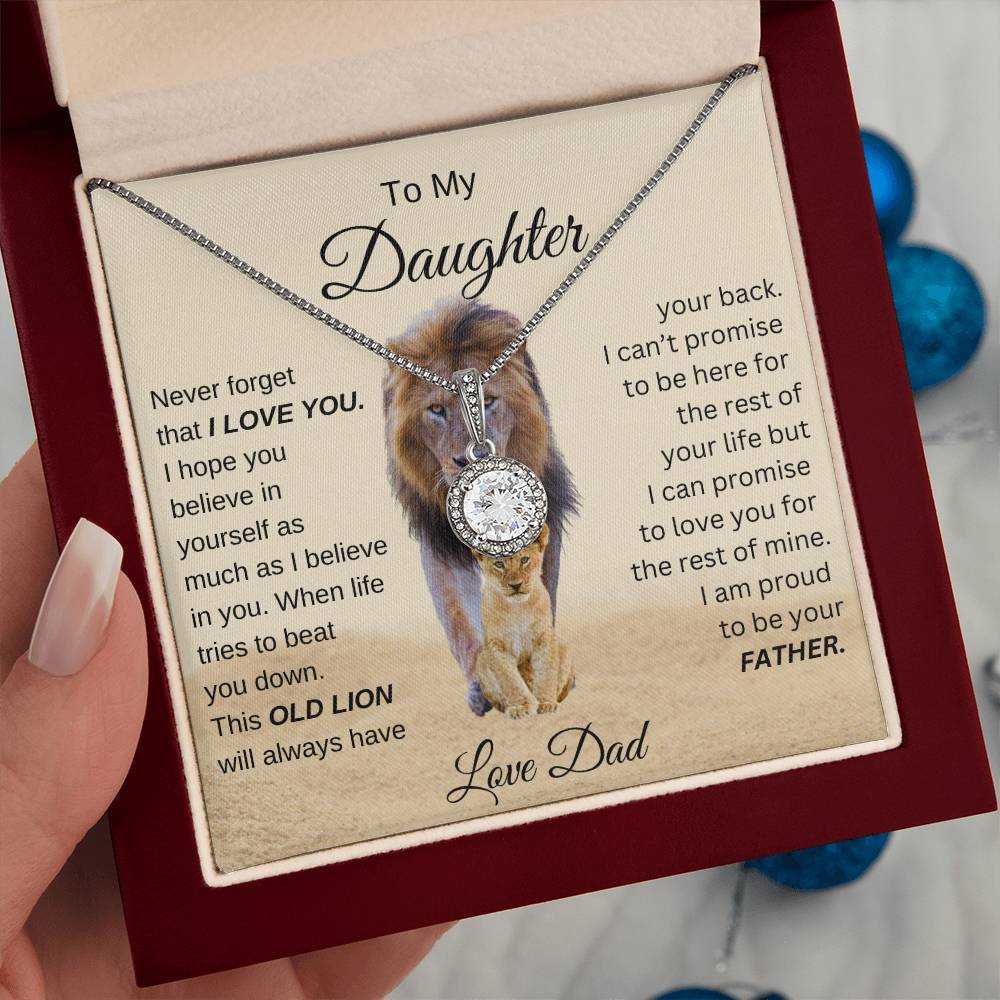 To My Daughter | Eternal Hope Necklace | Love Dad | Hurry Selling Fast!!