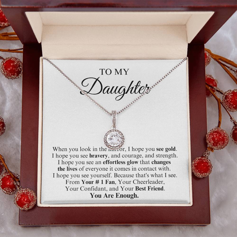 To My Daughter | Eternal Hope Necklace | You Are Enough