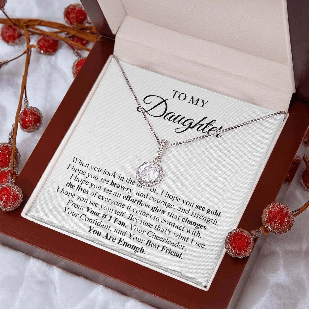 To My Daughter | Eternal Hope Necklace | You Are Enough