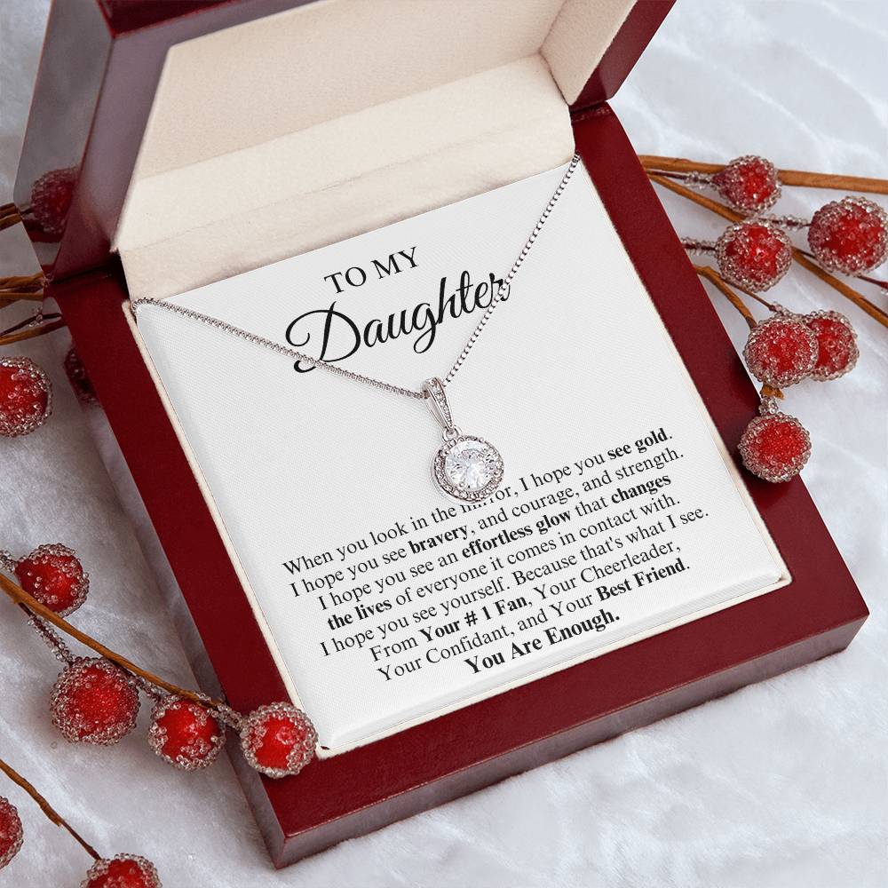 To My Daughter | Eternal Hope Necklace | You Are Enough