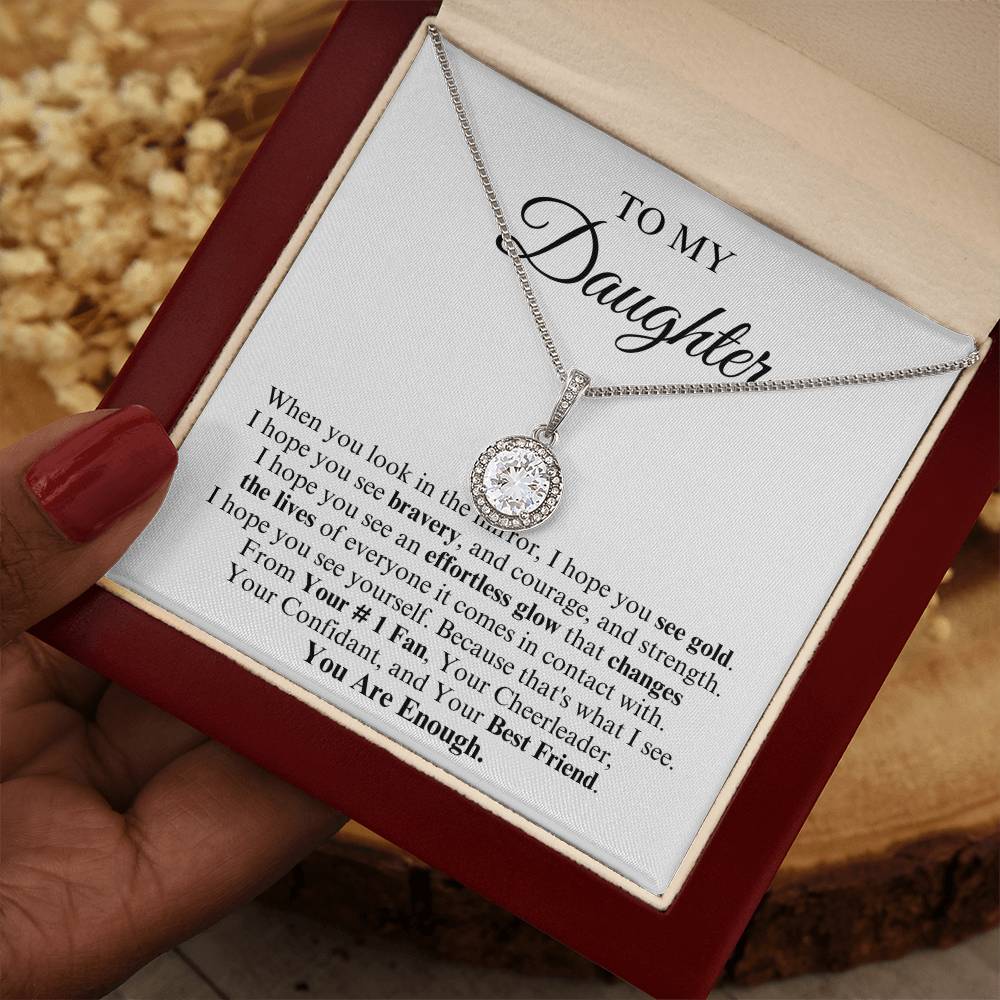 To My Daughter | Eternal Hope Necklace | You Are Enough