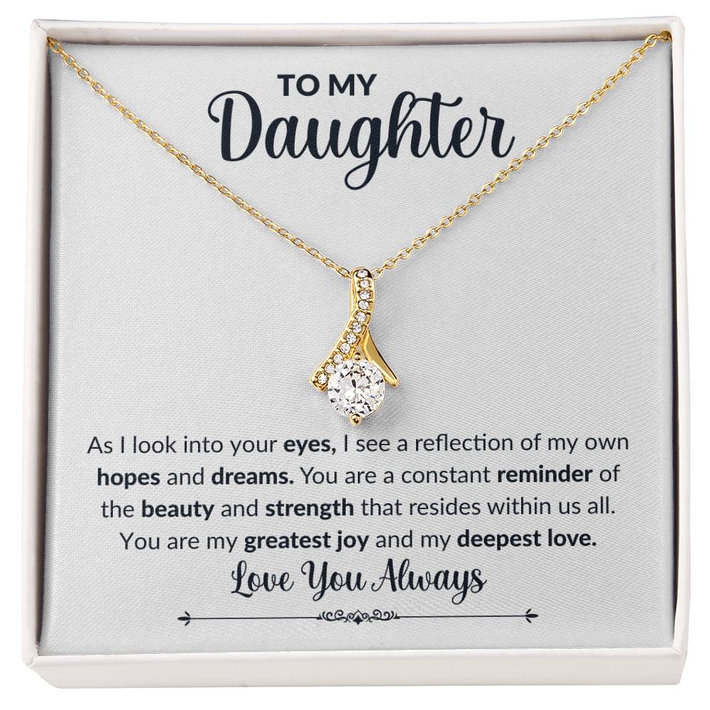 To My Daughter | Alluring Beauty Necklace | Love You Always