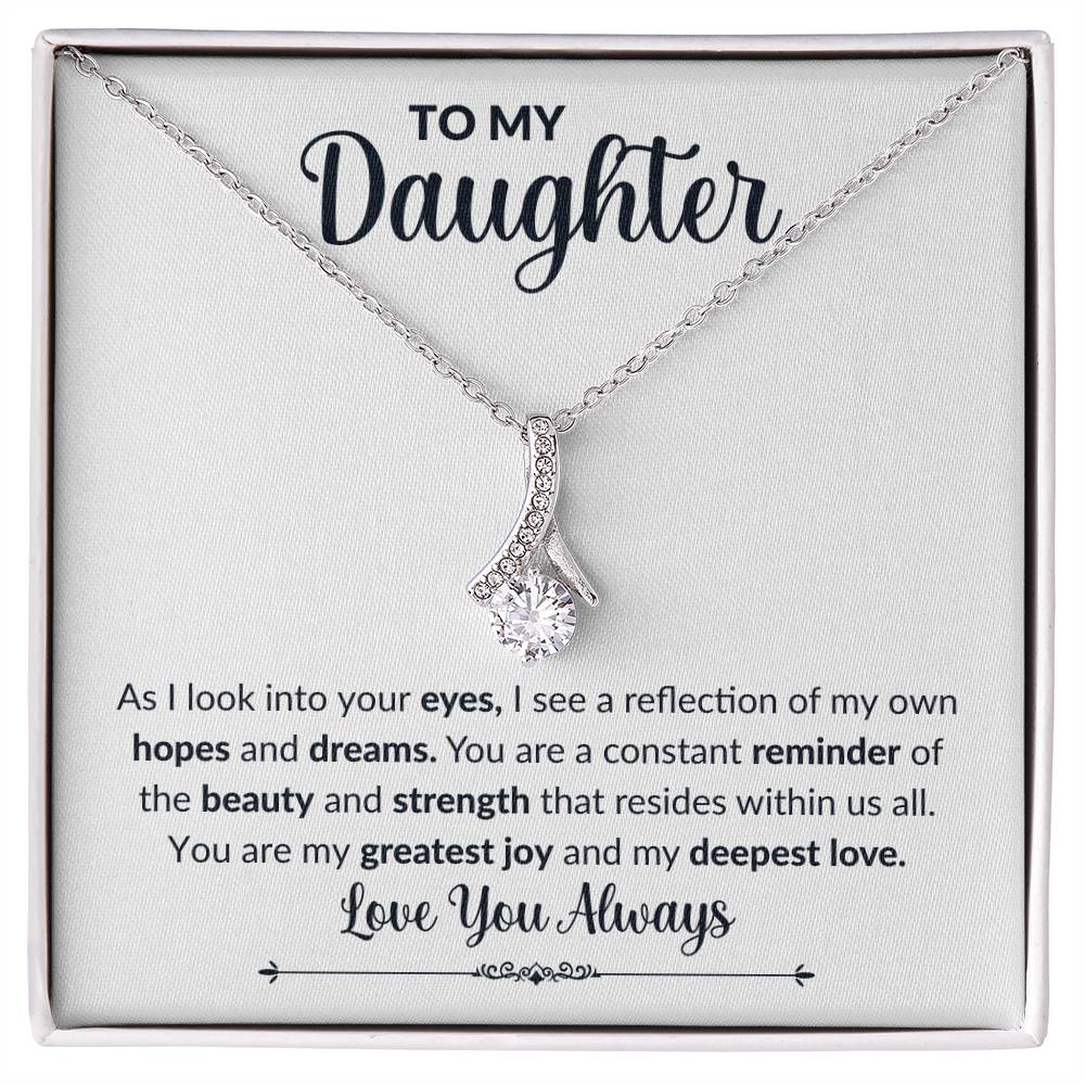 To My Daughter | Alluring Beauty Necklace | Love You Always