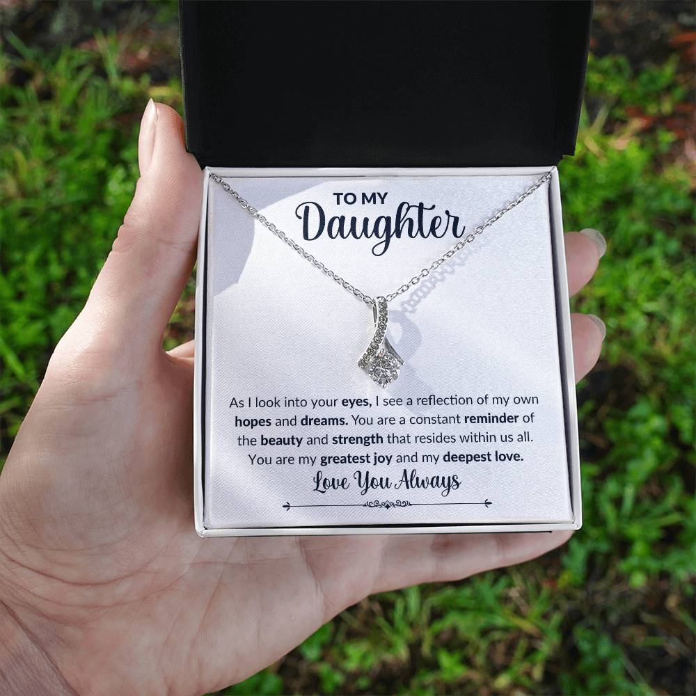 To My Daughter | Alluring Beauty Necklace | Love You Always