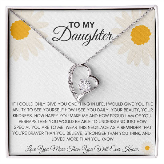 To My Daughter | Forever Love Necklace