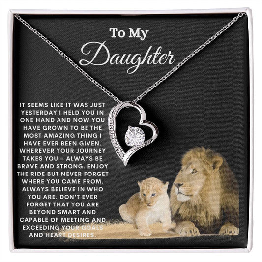 To My Daughter | Forever Love Necklace