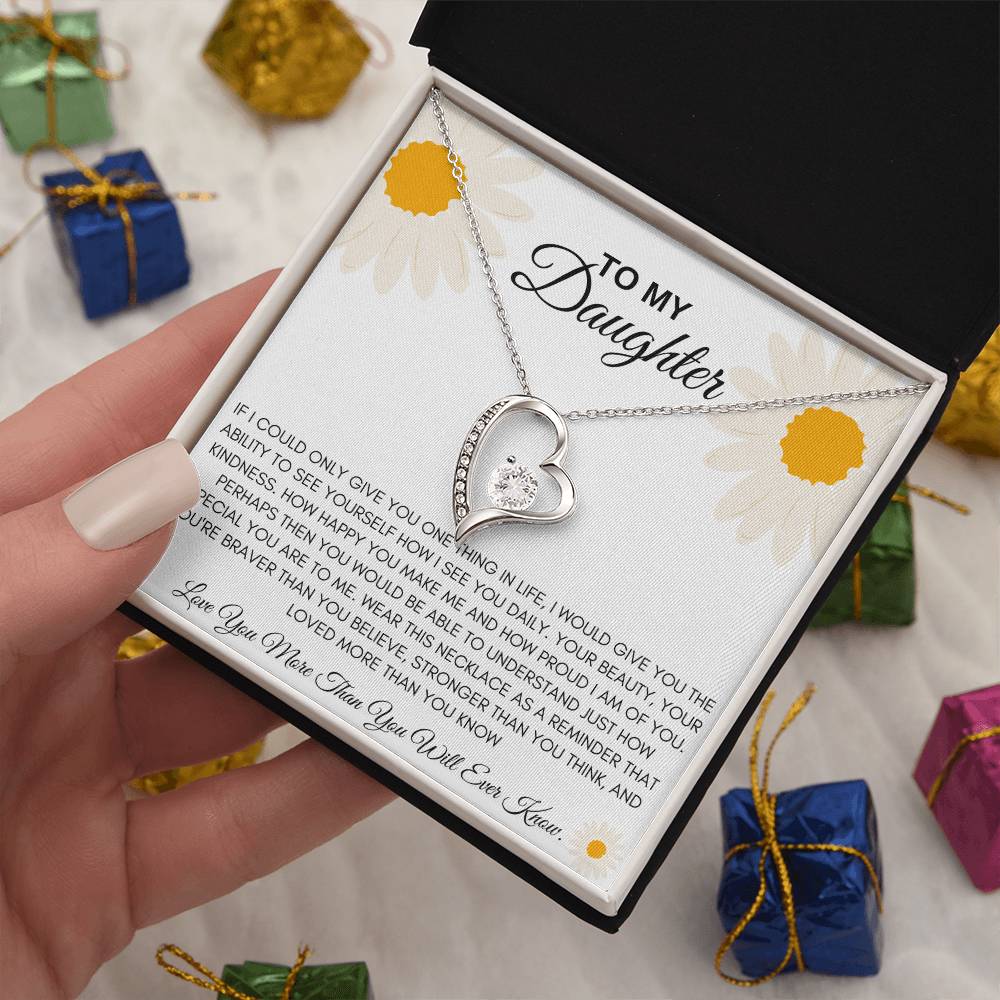 To My Daughter | Forever Love Necklace