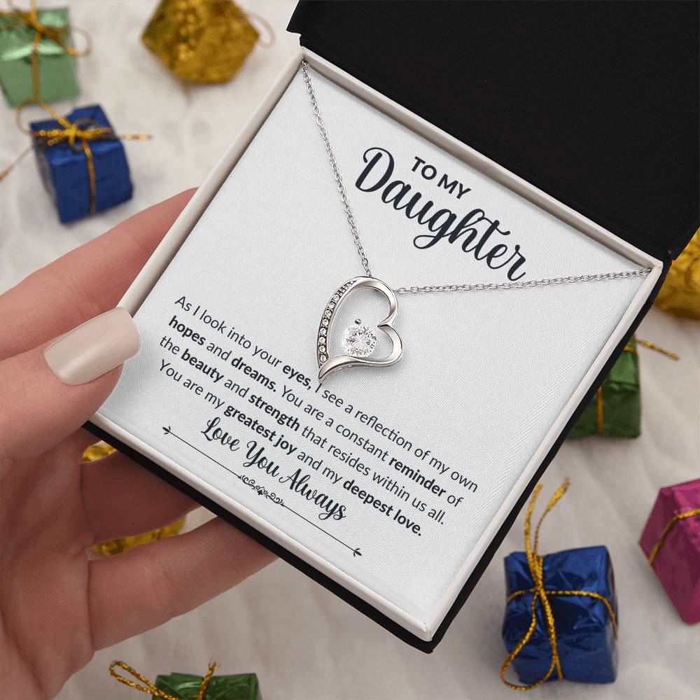 To My Daughter | Forever Love Necklace | Love You Always