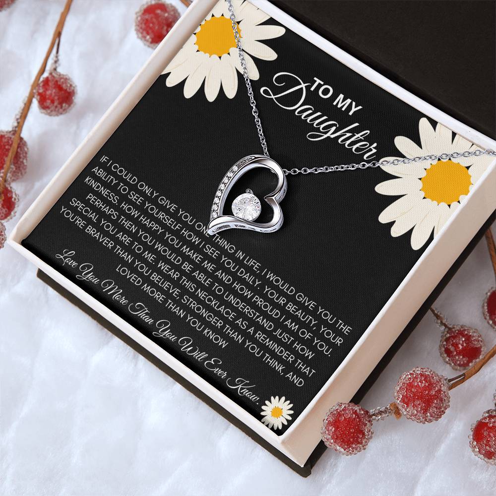 To My Daughter | Forever Love Necklace