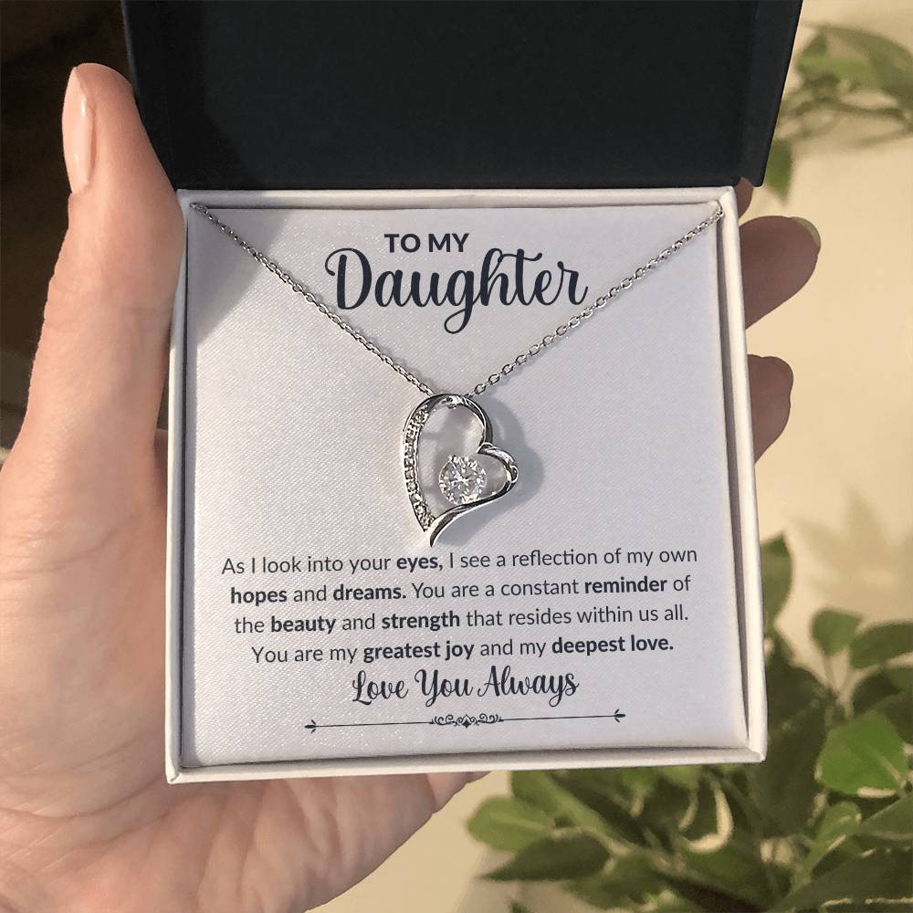 To My Daughter | Forever Love Necklace | Love You Always