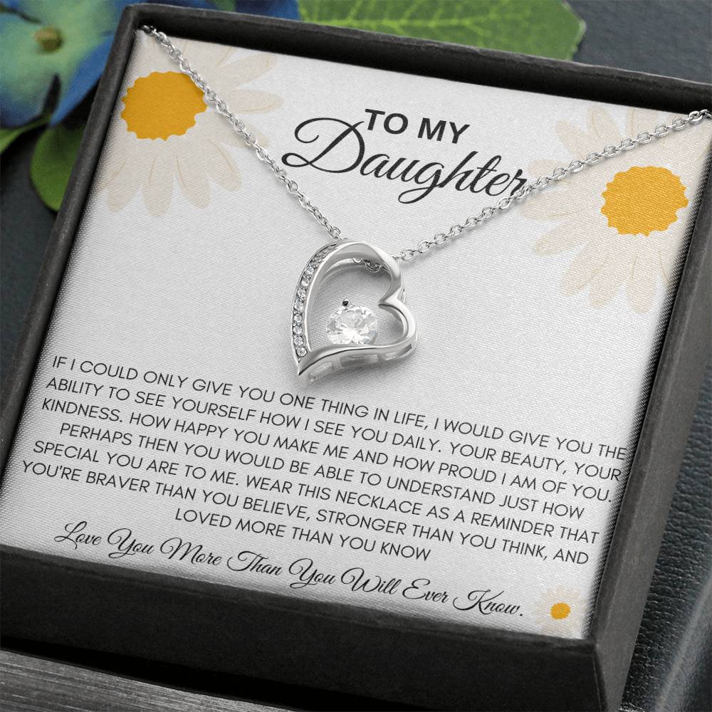 To My Daughter | Forever Love Necklace