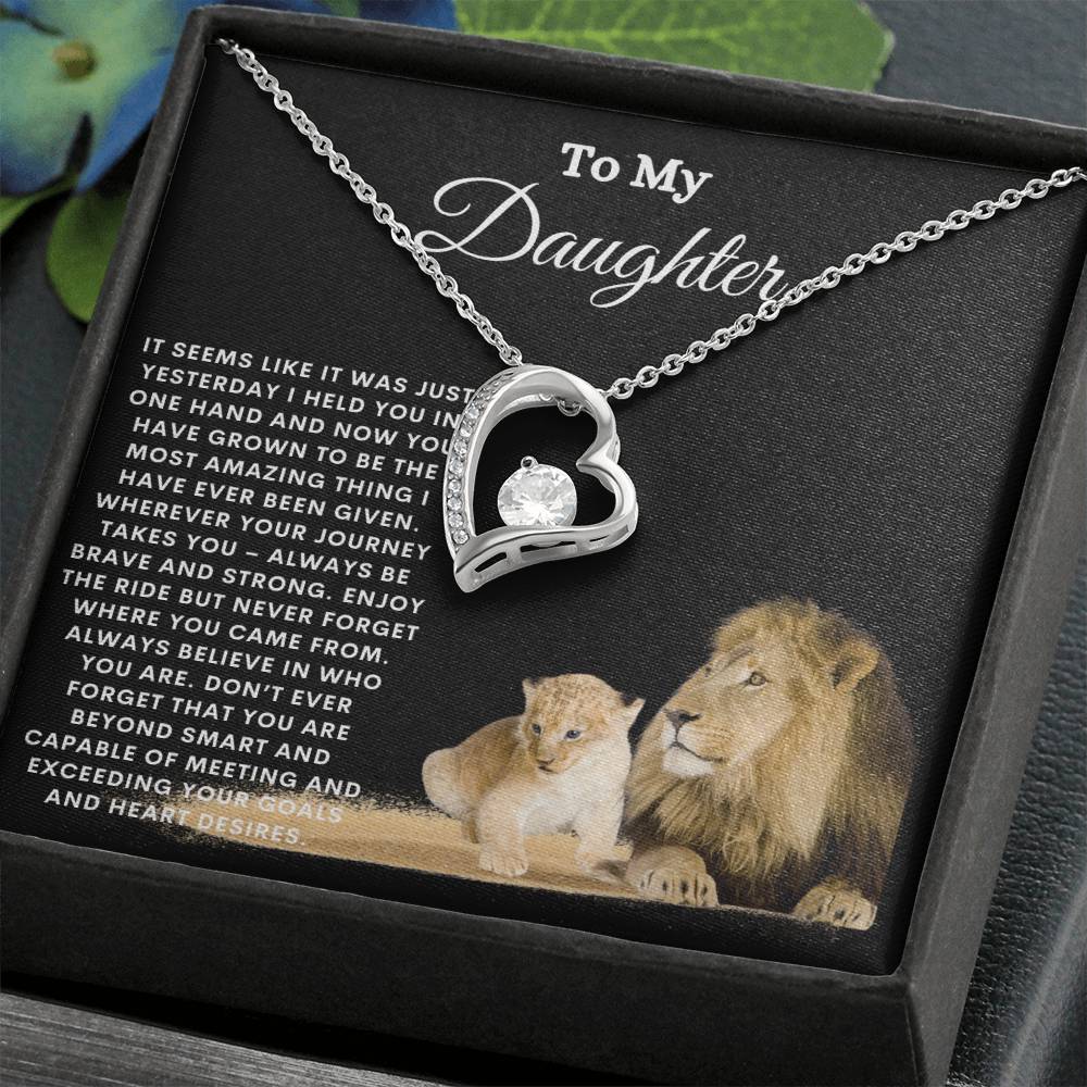 To My Daughter | Forever Love Necklace