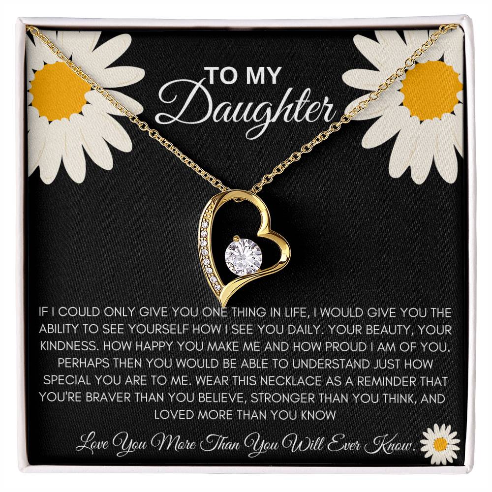 To My Daughter | Forever Love Necklace