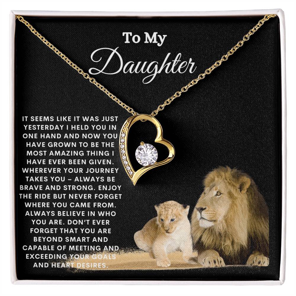 To My Daughter | Forever Love Necklace