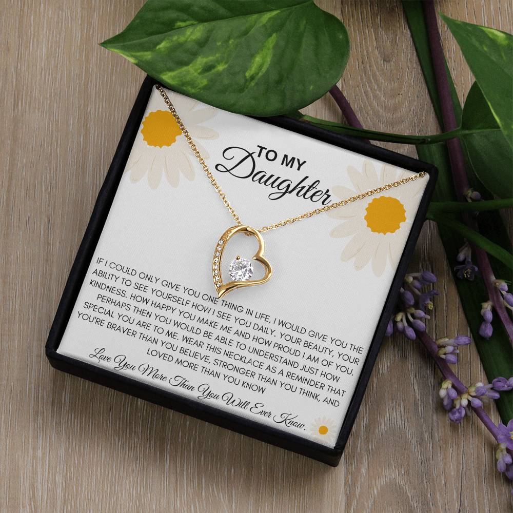 To My Daughter | Forever Love Necklace