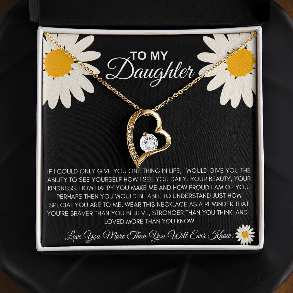 To My Daughter | Forever Love Necklace