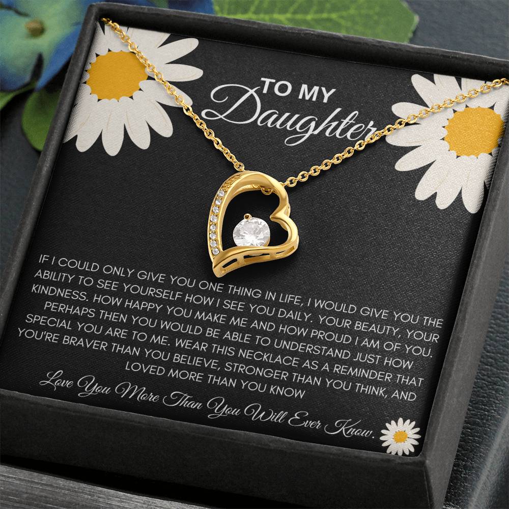 To My Daughter | Forever Love Necklace